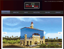 Tablet Screenshot of hotelmalayoramgateway.com
